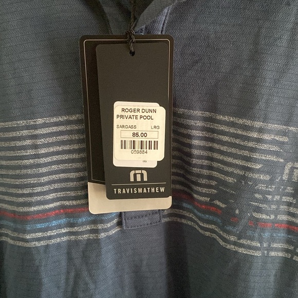 Travis Mathew, short sleeve, collared shirt, mens size Large - Picture 4 of 5